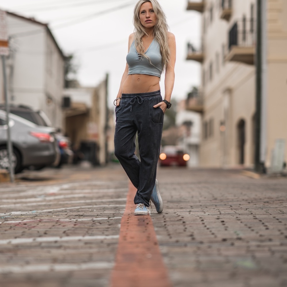 Charcoal jogger
